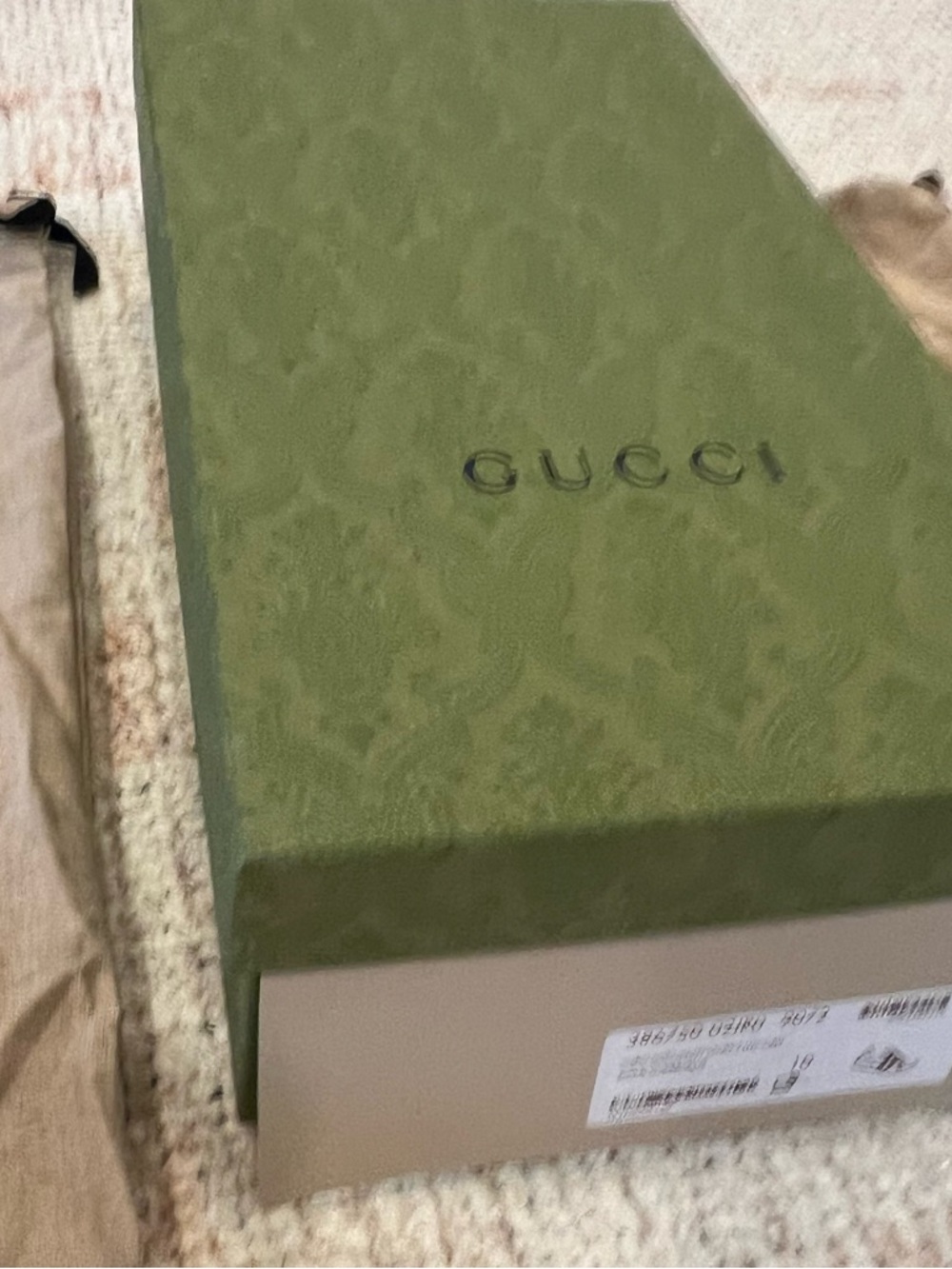 NIB Gucci men’s Ace Sneaker / Blue/Red/Blue - size 10 never worn with box, paper - Picture 9 of 15